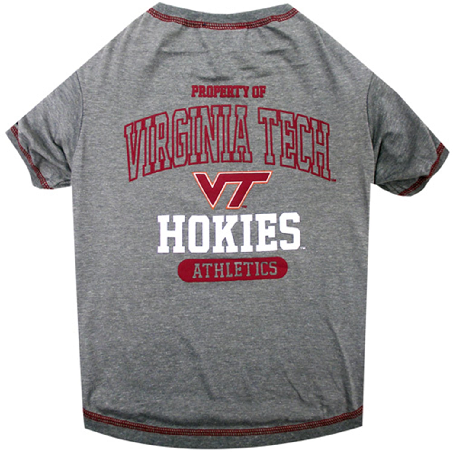 Pets First Collegiate Virginia Tech Hokies Pet Dog T-Shirt in 5 Sizes - Medium