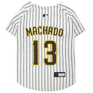 Autographed San Diego Padres Manny Machado Fanatics Authentic Nike  Authentic Pinstripe Jersey
