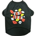 thumbnail image 1 of Pets First Cute and Colorful "Free Kisses" Dog Tee Shirt - Medium, 1 of 2