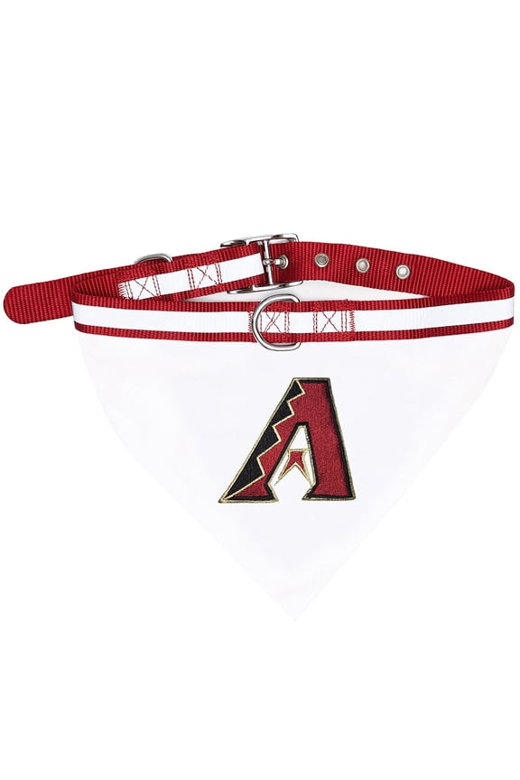 MLB Arizona Diamondbacks Dogs and Cats Collar Bandana - Large