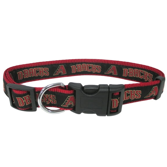 Pets First MLB Arizona Diamondbacks Dogs and Cats Collar - Heavy-Duty, Durable & Adjustable - Medium