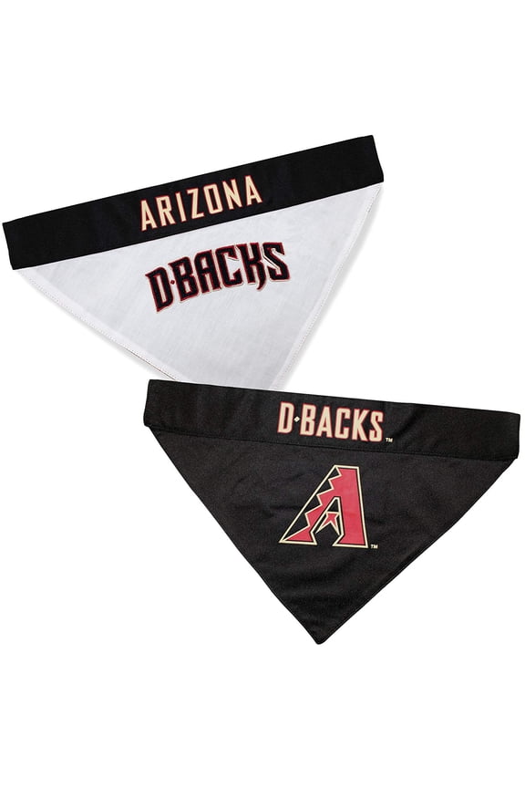 MLB Arizona Diamondbacks Reversible Bandana - Dual-Sided Bandana for Cats & Dogs