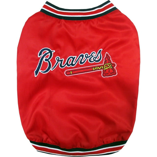 Atlanta Braves Pet Dugout Jacket - Small