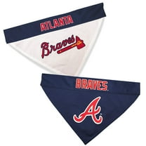 Pets First MLB Atlanta Braves Reversible Bandana - Dual-Sided Bandana for Cats & Dogs