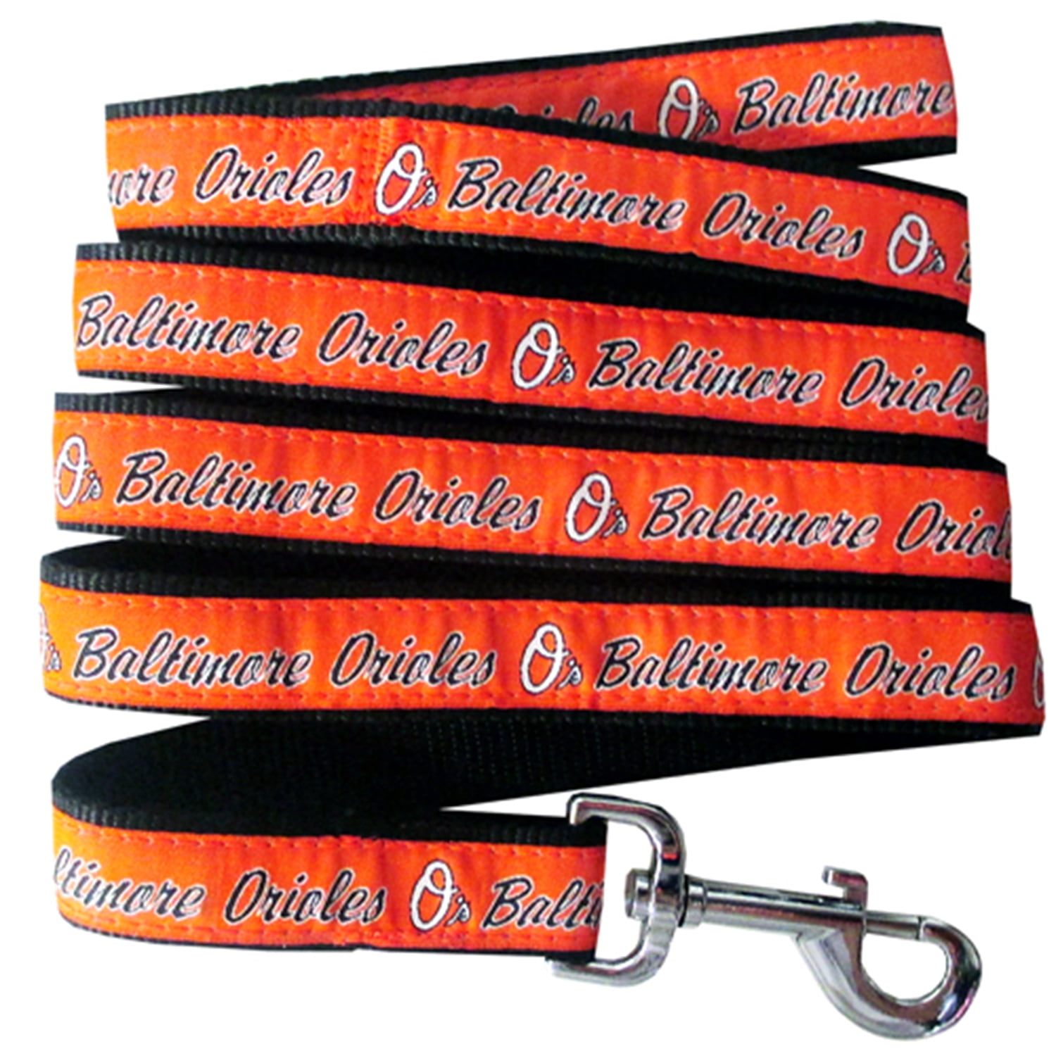 Pets First MLB Baltimore Orioles Cats and Dogs Durable Pet Leash, Large
