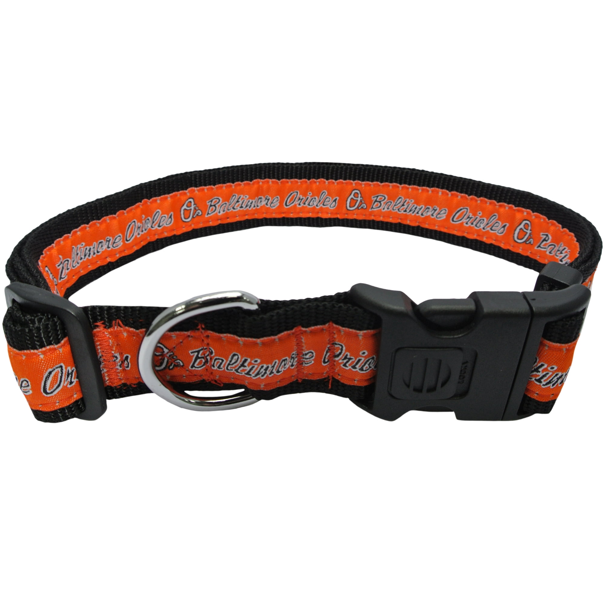 Pets First MLB Baltimore Orioles Dogs and Cats Collar - Heavy-Duty, Durable & Adjustable - Extra Large