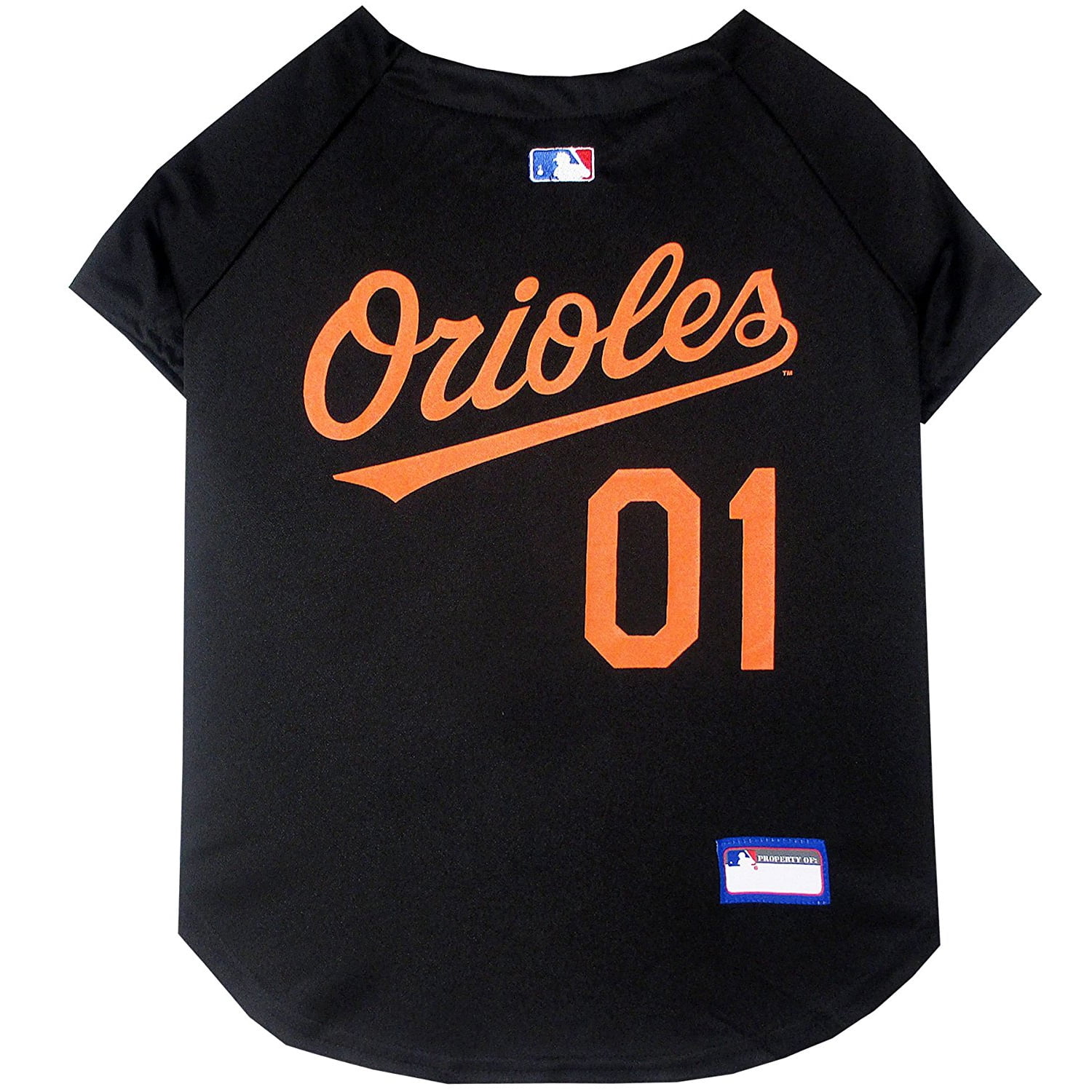 Pets First MLB Baltimore Orioles Mesh Jersey for Dogs and Cats - Licensed Soft Poly-Cotton Sports Jersey - Extra Small