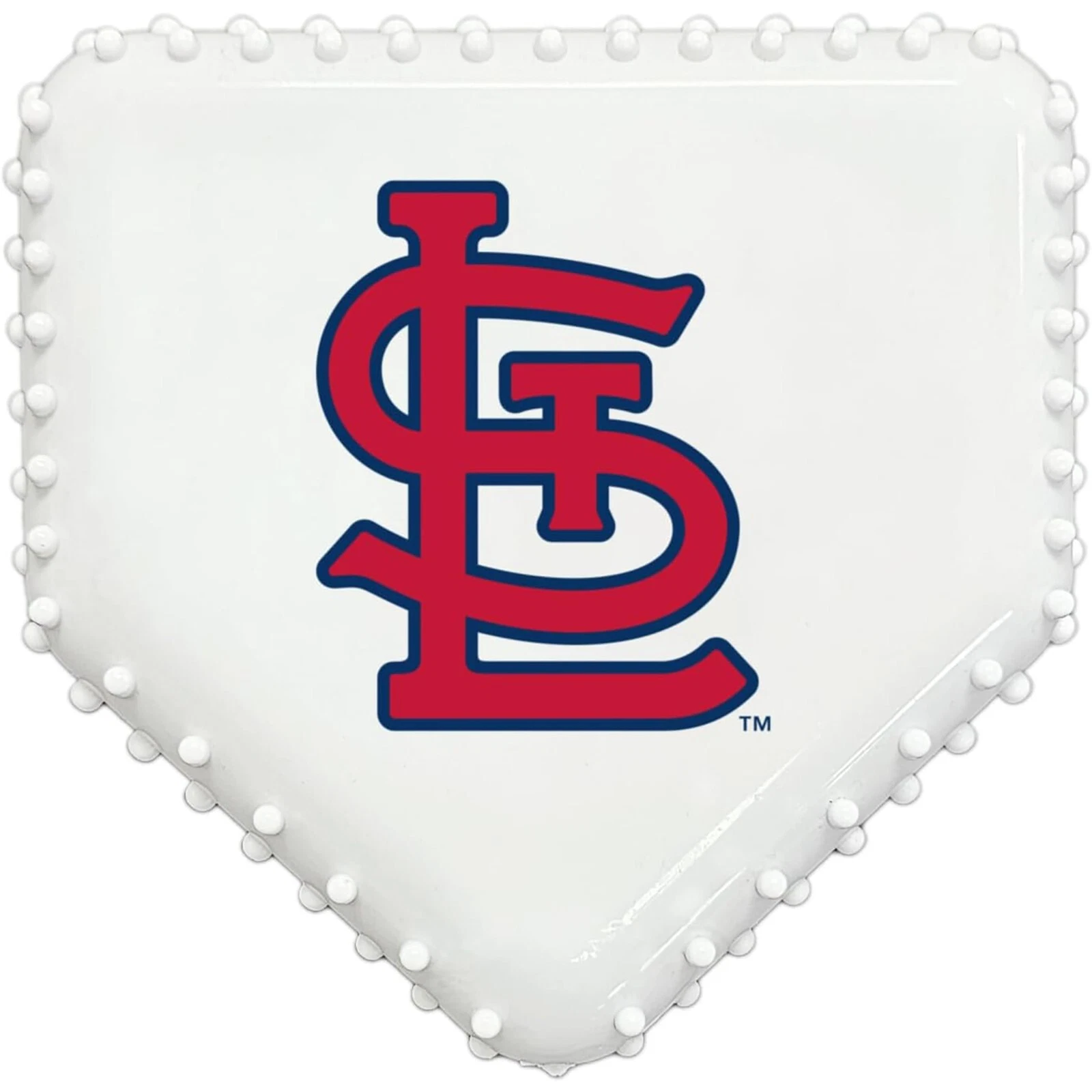 Pets First MLB Baseball Home Plate Dog Chew Toys for Aggressive Chewers
