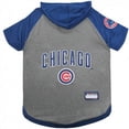 thumbnail image 1 of Pets First MLB Chicago Cubs Hoodie Tee Shirt for Dogs and Cats, Warm and Comfort - Extra Small, 1 of 3