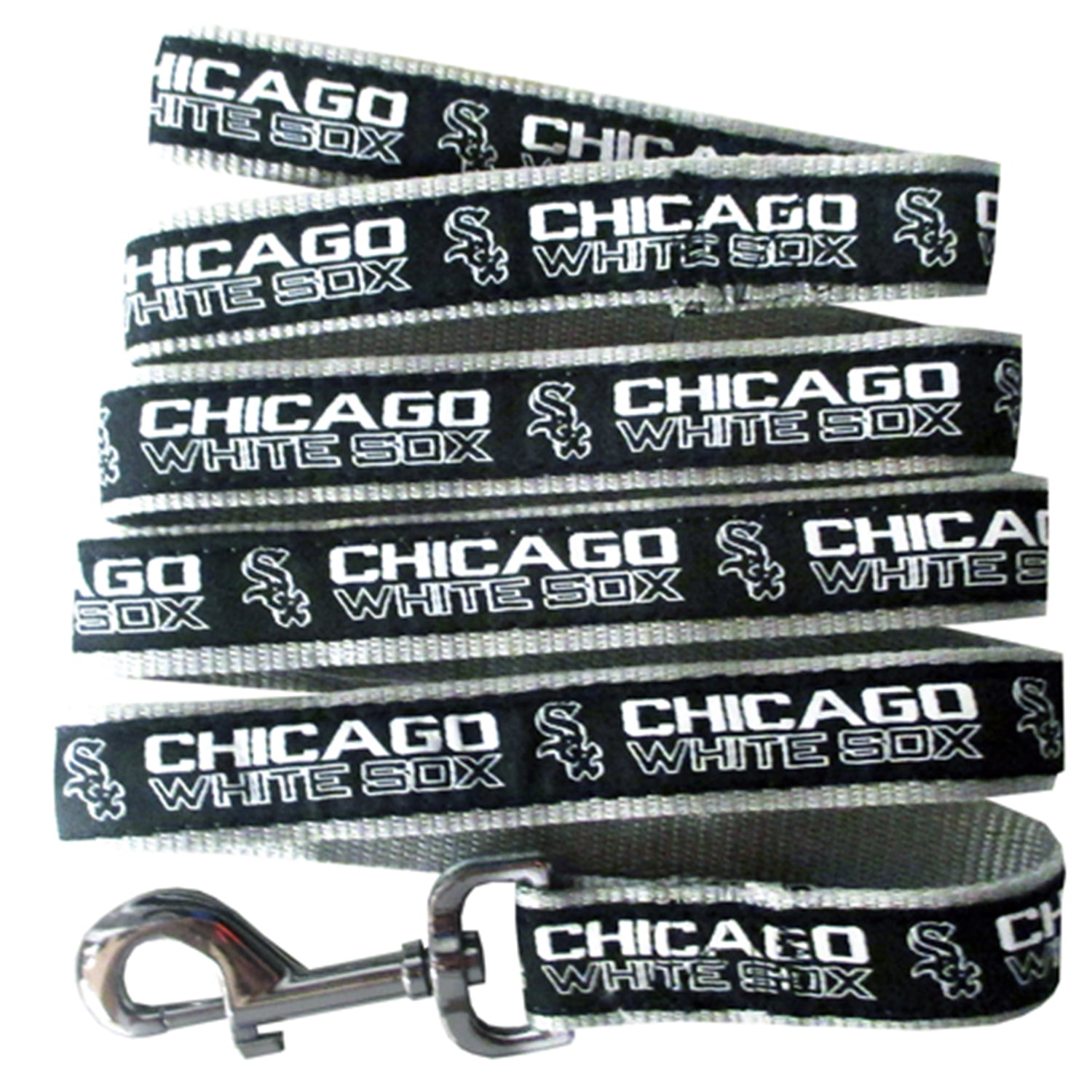 Pets First MLB Chicago White Sox Cats and Dogs Durable Pet Leash, Large