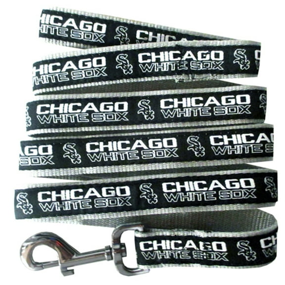Pets First MLB Chicago White Sox Cats and Dogs Durable Pet Leash, Large