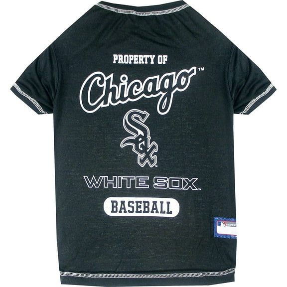Pets First MLB Chicago White Sox Tee Shirt for Dogs & Cats. Officially Licensed - Extra Small