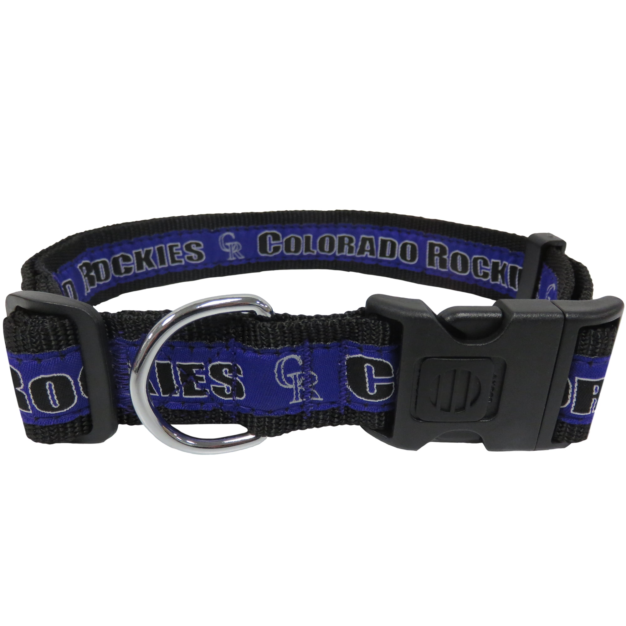 Pets First MLB Colorado Rockies Dogs and Cats Collar - Heavy-Duty, Durable & Adjustable - Extra Large