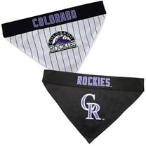 Pets First MLB Colorado Rockies Reversible Bandana - Dual-Sided Bandana for Cats & Dogs