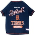 thumbnail image 1 of Pets First MLB Detroit Tigers Tee Shirt for Dogs & Cats. Officially Licensed - Extra Small, 1 of 3