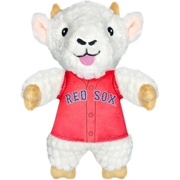 Pets First MLB Goat Plush Toy for Dogs & Cats Squeaky Dog Toy with Squeaker