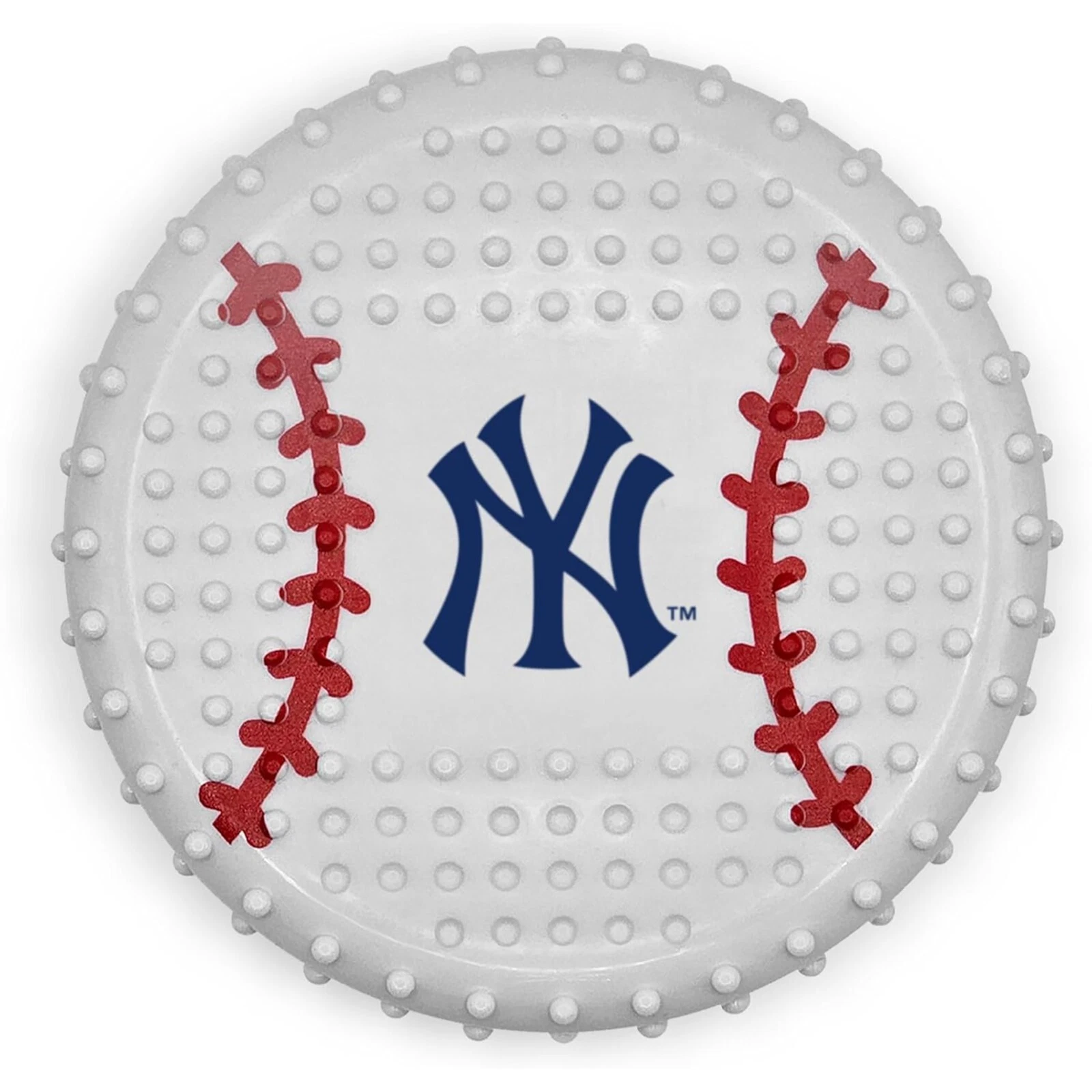 Pets First MLB Hard-Nylon Baseball Flavored Dog Chew Toys for Aggressive Chewers