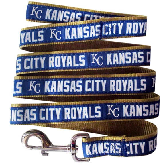 Pets First MLB Kansas City Royals Cats and Dogs Durable Pet Leash, Large