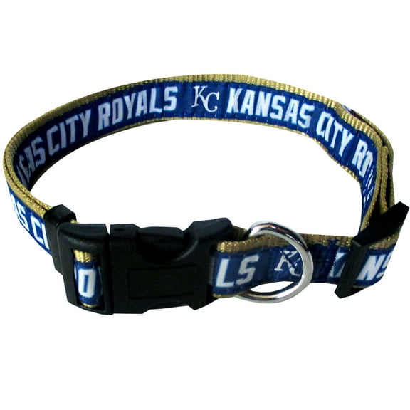 Pets First MLB Kansas City Royals Dogs and Cats Collar - Heavy-Duty, Durable & Adjustable - Large