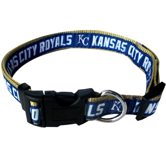 Pets First MLB Kansas City Royals Dogs and Cats Collar - Heavy-Duty, Durable & Adjustable - Small