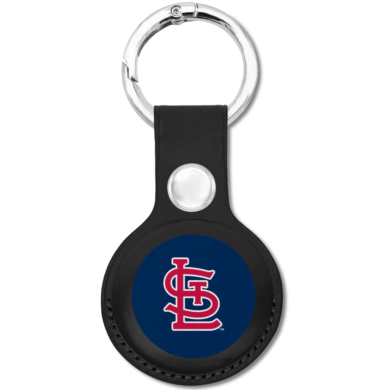 Pets First MLB Keychain Apple Air Tag Holder for Dogs & Cats Leather Airtag Case