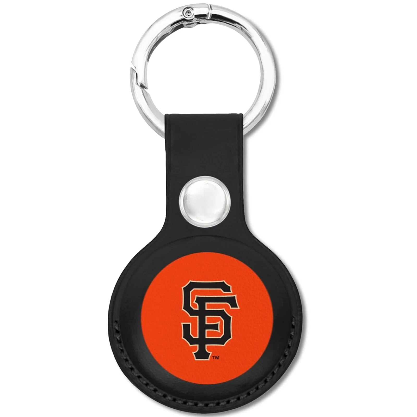 Pets First MLB Keychain Apple Air Tag Holder for Dogs & Cats Leather Airtag Case