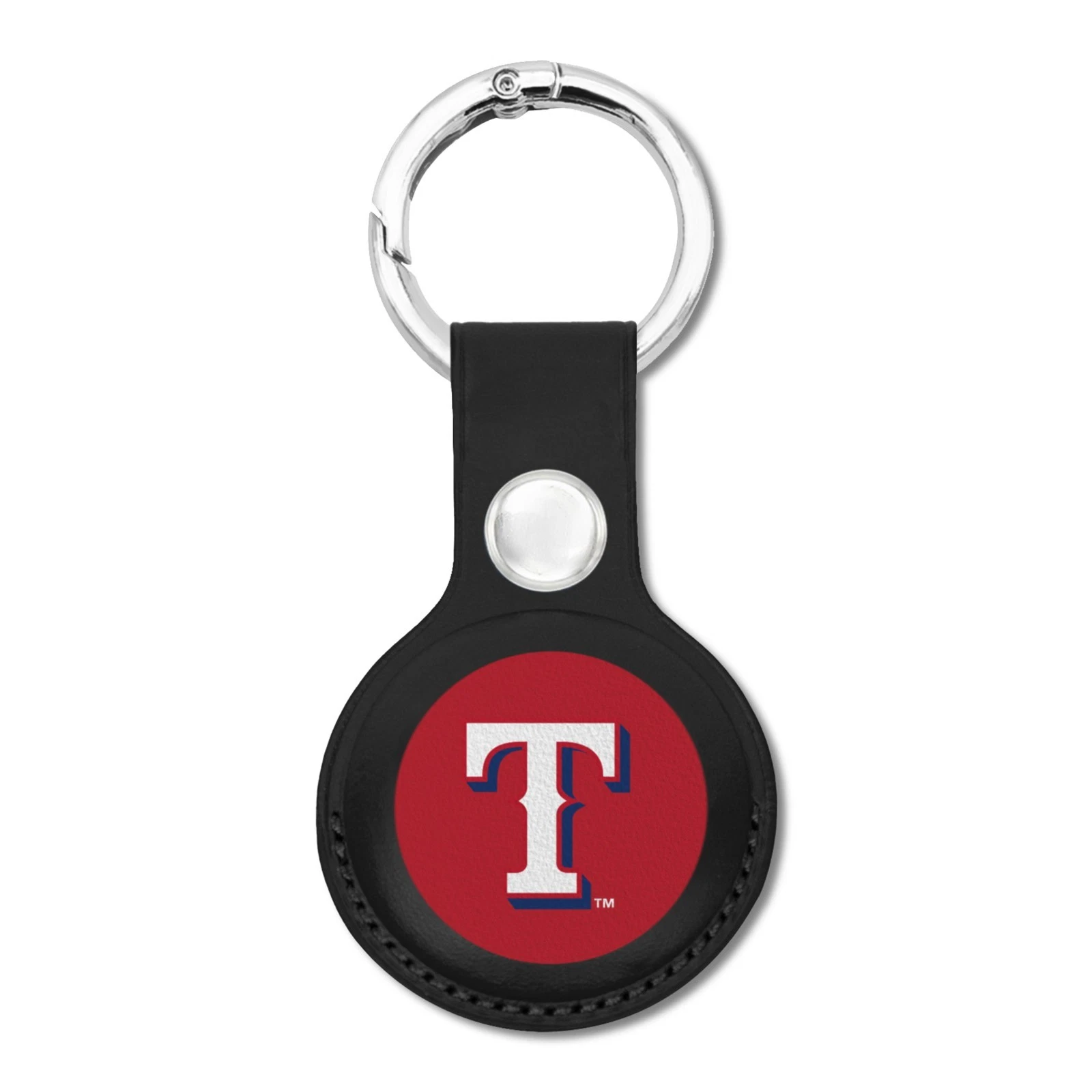 Pets First MLB Keychain Apple Air Tag Holder for Dogs & Cats Leather Airtag Case