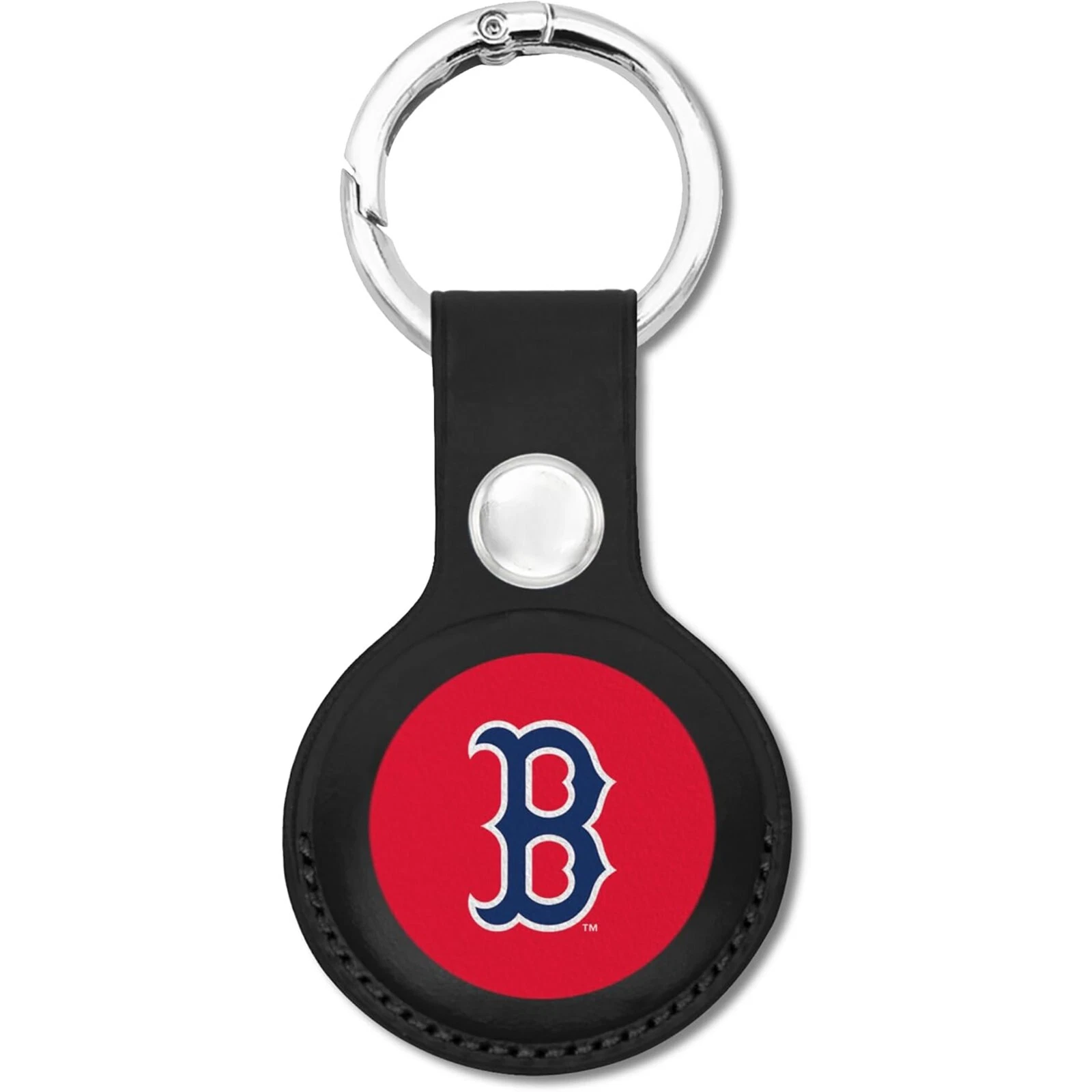 Pets First MLB Keychain Apple Air Tag Holder for Dogs & Cats Leather Airtag Case