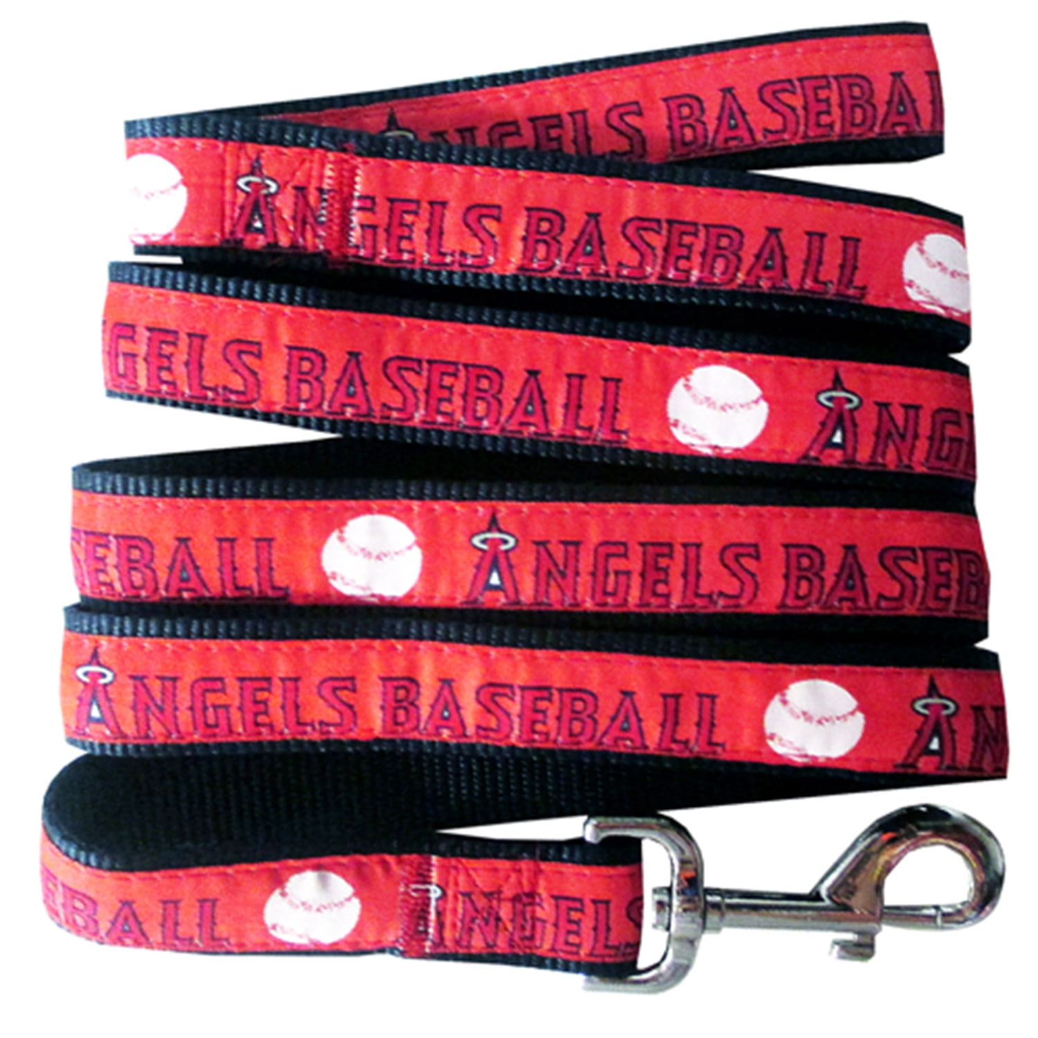 Pets First MLB Los Angeles Angels Cats and Dogs Durable Pet Leash, Large