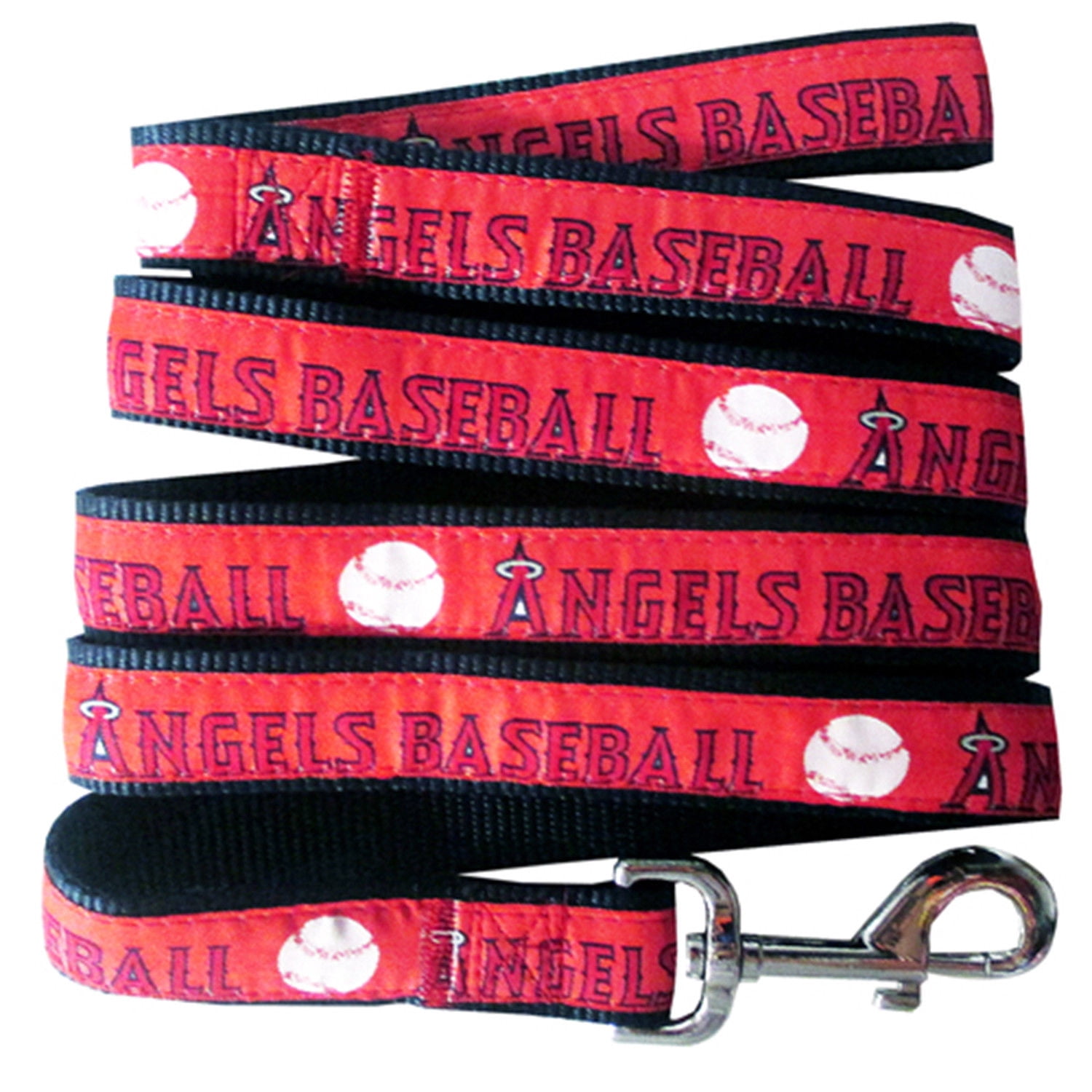 Pets First MLB Los Angeles Angels Cats and Dogs Durable Pet Leash, Medium