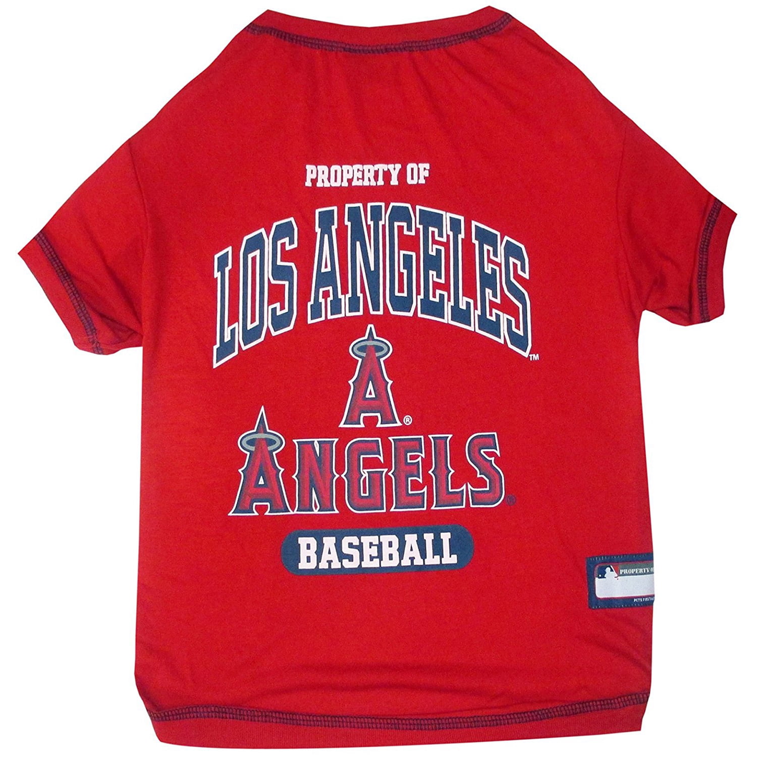 Pets First MLB Los Angeles Angels Tee Shirt for Dogs & Cats. Officially  Licensed - Medium 
