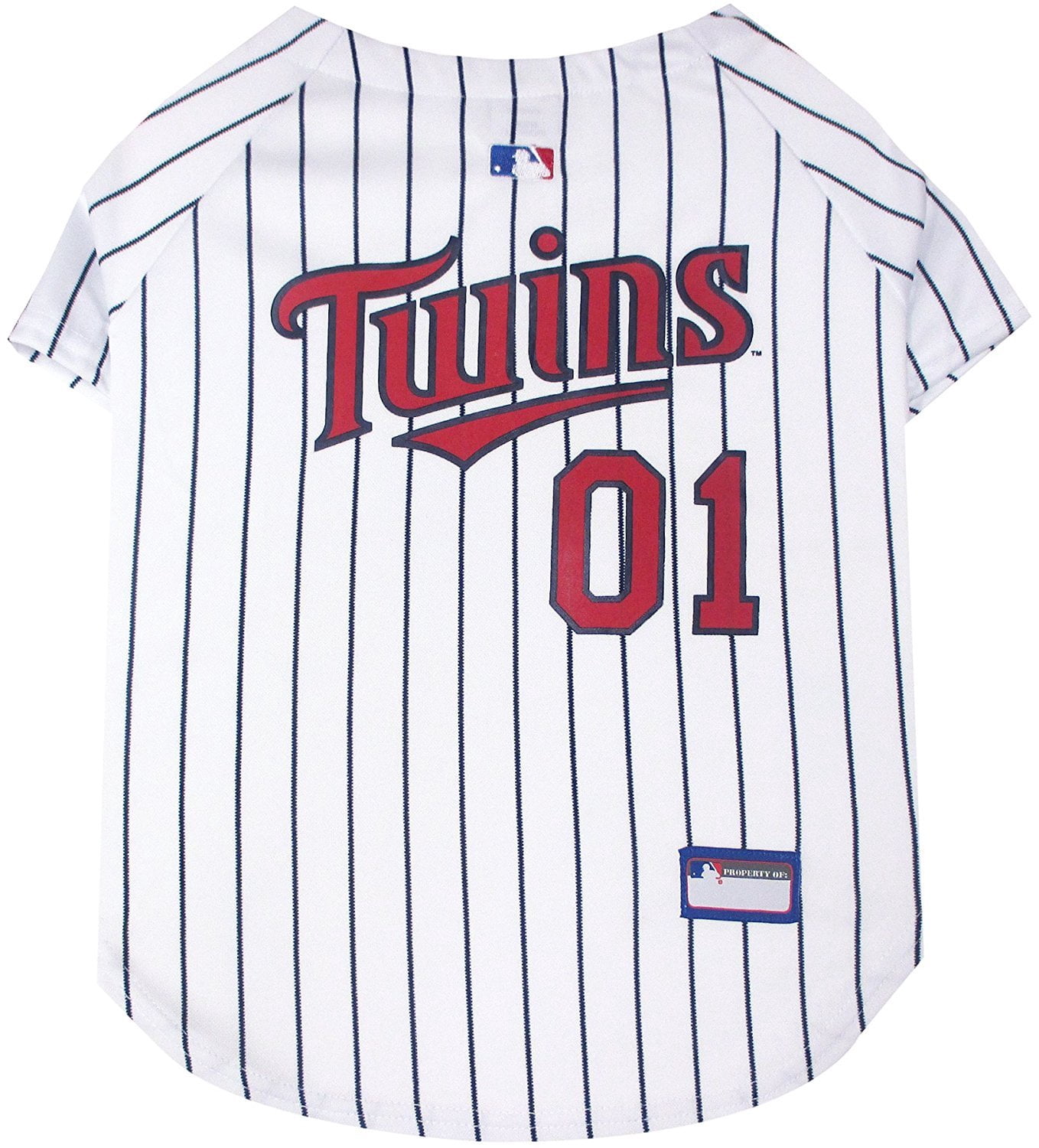 Pets First MLB Minnesota Twins Mesh Jersey for Dogs and Cats - Licensed Soft Poly-Cotton Sports Jersey - Extra Large