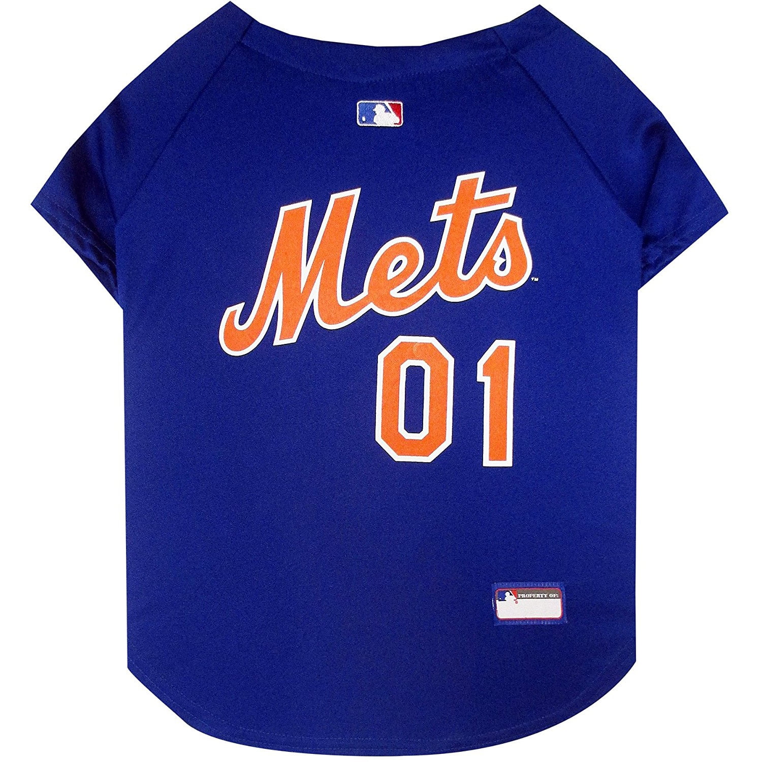 Pets First MLB New York Mets Mesh Jersey for Dogs and Cats
