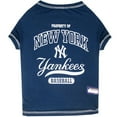 thumbnail image 1 of Pets First MLB New York Yankees Tee Shirt for Dogs & Cats. Officially Licensed - Medium, 1 of 4