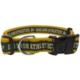 thumbnail image 1 of Pets First MLB Oakland Athletics Dogs and Cats Collar - Heavy-Duty, Durable & Adjustable - Extra Large, 1 of 4