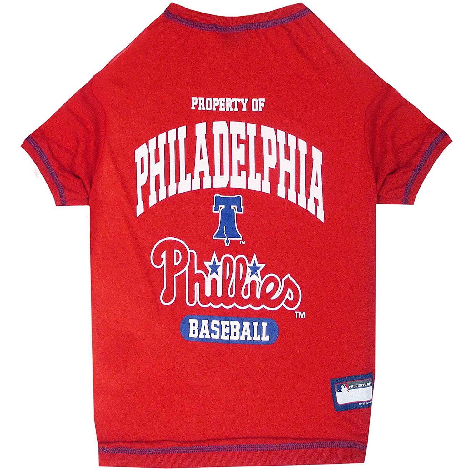 Pets First MLB Philadelphia Phillies Tee Shirt for Dogs & Cats. Officially  Licensed - Medium 