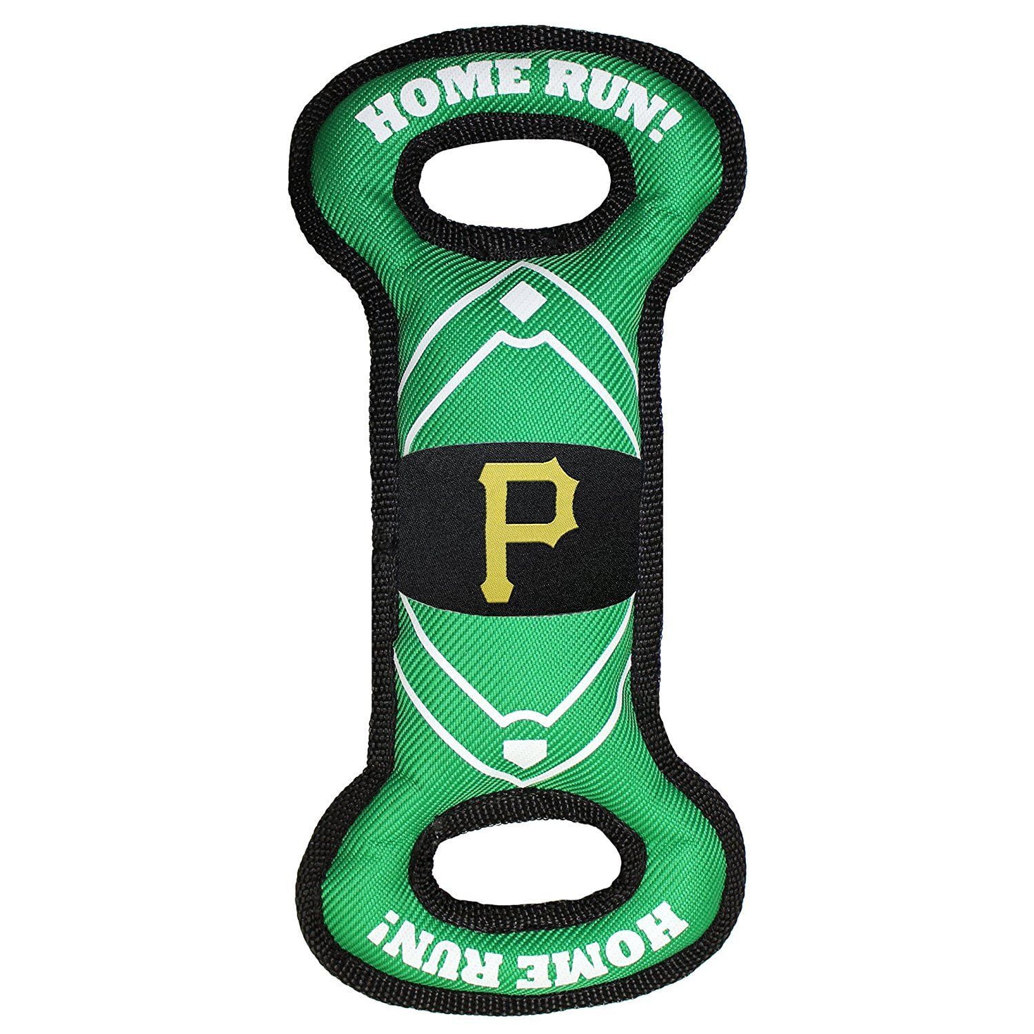 Pets First MLB Pittsburgh Pirates Dogs & Cats Durable and Heavy Duty Nylon Field Toy
