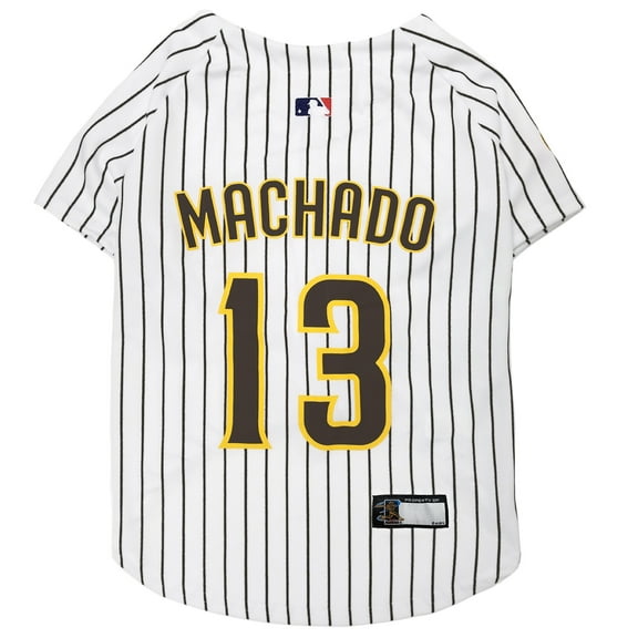 Pets First MLB San Diego Padres Dog Jersey - MLBPA Manny Machado PET Jersey Medium Blue
