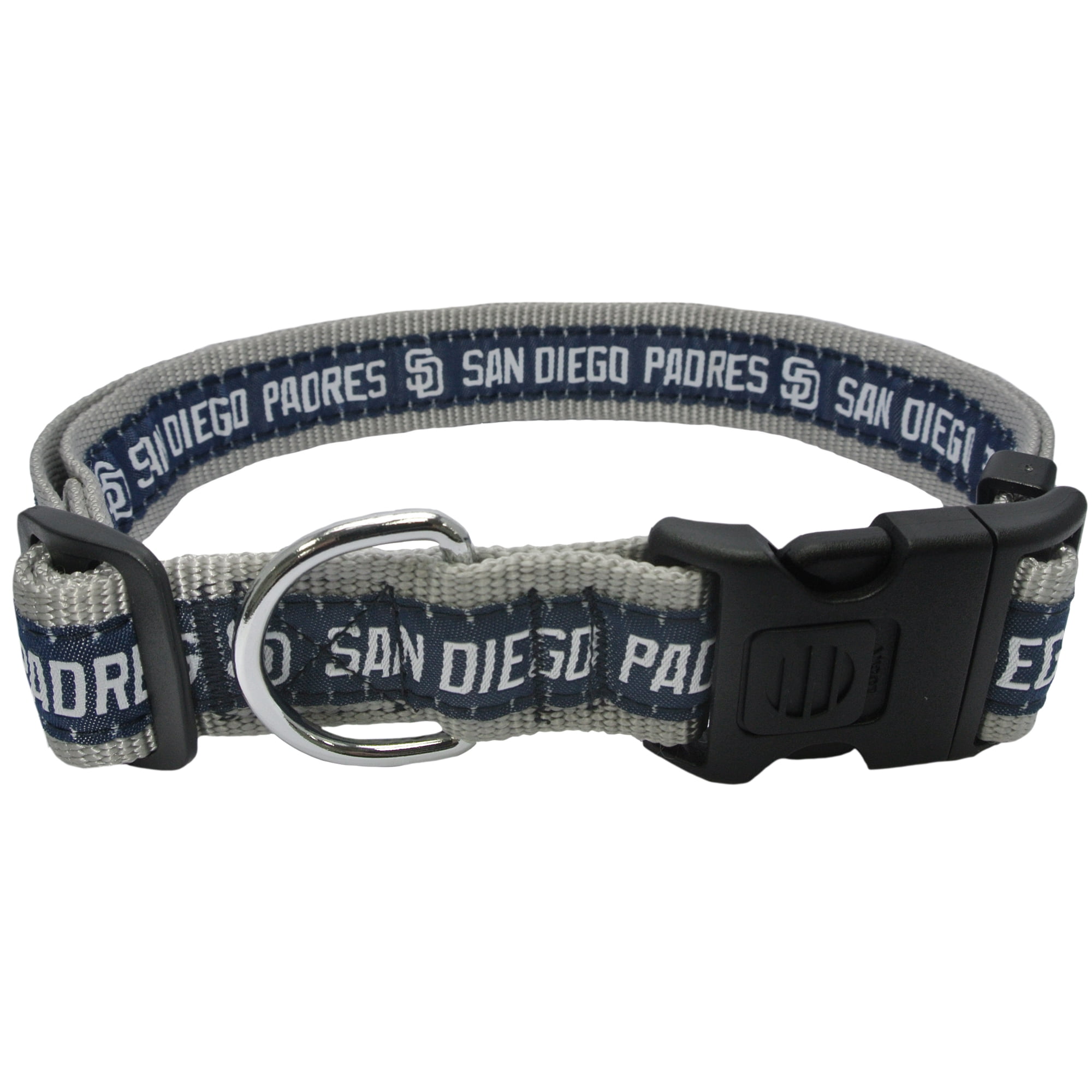 Pets First MLB San Diego Padres Dogs and Cats Collar - Heavy-Duty, Durable & Adjustable - Extra Large