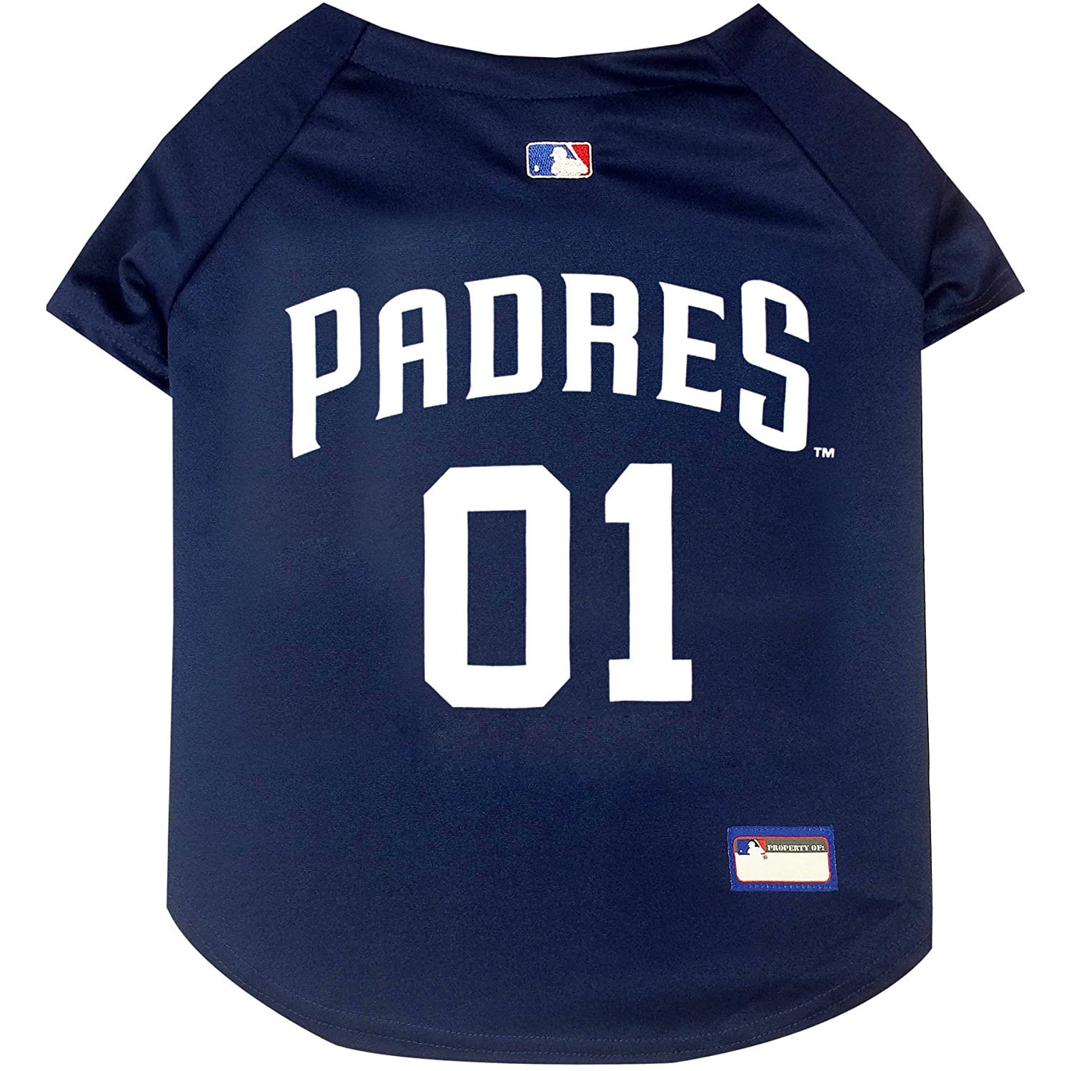 Pets First MLB San Diego Padres Mesh Jersey for Dogs and Cats - Licensed Soft Poly-Cotton Sports Jersey - XX-Large