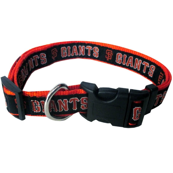 Pets First MLB San Francisco Giants Dogs and Cats Collar - Heavy-Duty, Durable & Adjustable - Large