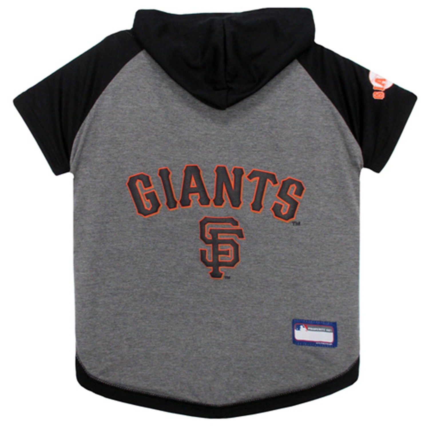 Pets First MLB San Francisco Giants Hoodie Tee Shirt for Dogs and Cats, Warm and Comfort - Small