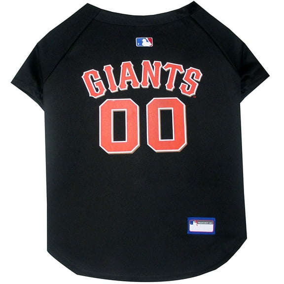 Pets First MLB San Francisco Giants Mesh Jersey for Dogs and Cats - Licensed Soft Poly-Cotton Sports Jersey - Medium