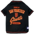 thumbnail image 1 of Pets First MLB San Francisco Giants Tee Shirt for Dogs & Cats. Officially Licensed - Medium, 1 of 3