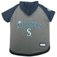 thumbnail image 1 of Pets First MLB Seattle Mariners Hoodie Tee Shirt for Dogs and Cats, Warm and Comfort - Extra Small, 1 of 3