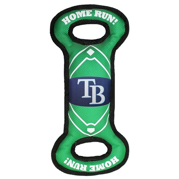 Pets First MLB Tampa Bay Rays Dogs & Cats Durable and Heavy Duty Nylon Field Toy