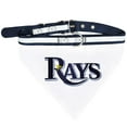thumbnail image 1 of Pets First MLB Tampa Bay Rays Dogs and Cats Collar Bandana - Small, 1 of 2