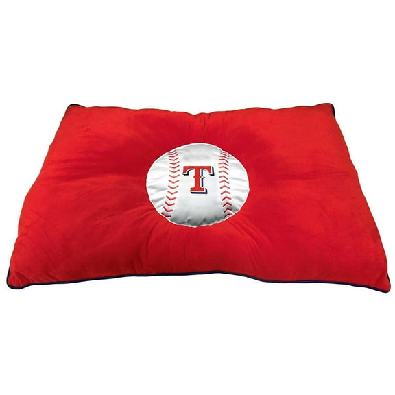 Pets First MLB Texas Rangers Cats & Dogs Pillow Beds