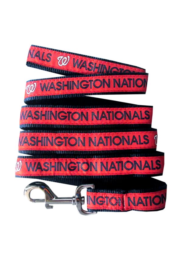 MLB Washington Nationals Cats and Dogs Durable Pet Leash, Medium