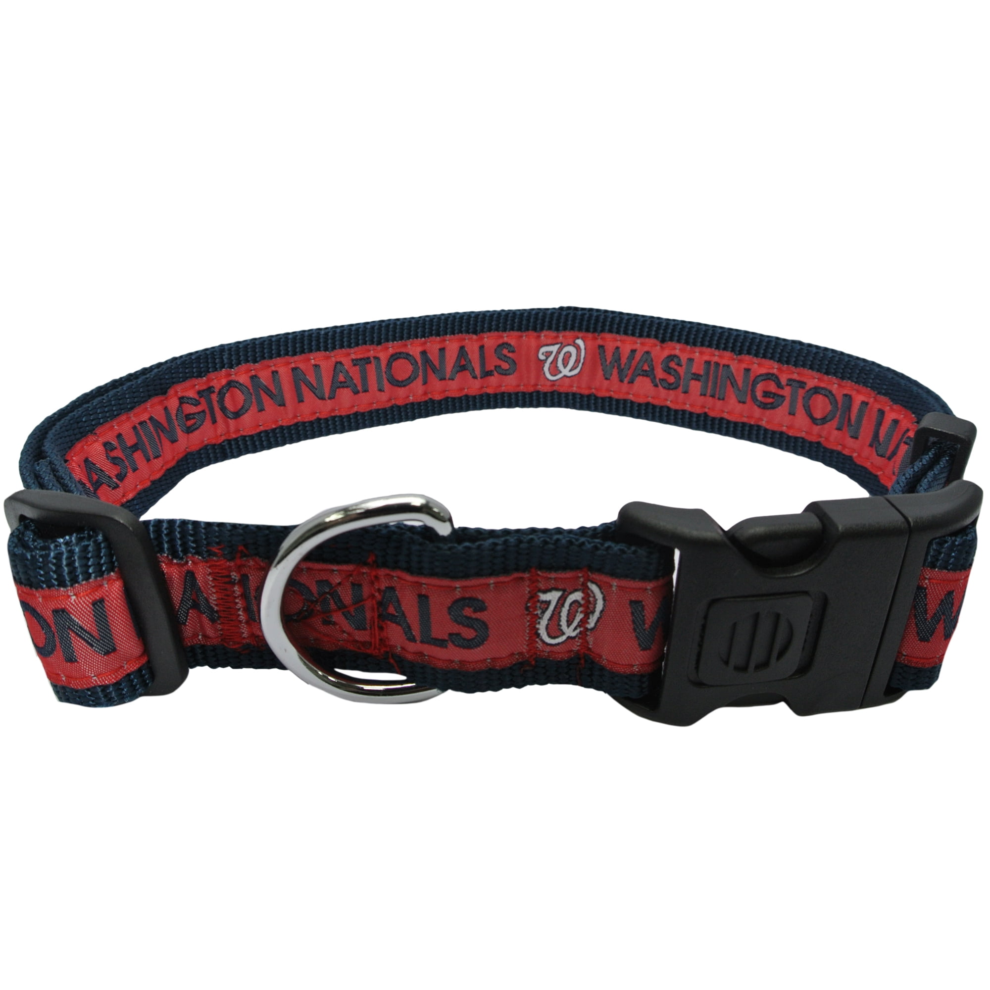 Pets First MLB Washington Nationals Dogs and Cats Collar - Heavy-Duty, Durable & Adjustable - Extra Large